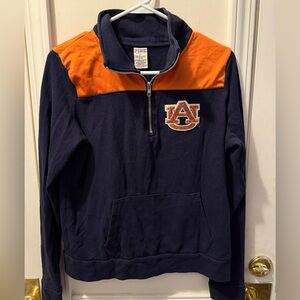 Victoria's Secret Pink! Auburn University Bling Quarter-Zip Sweatshirt